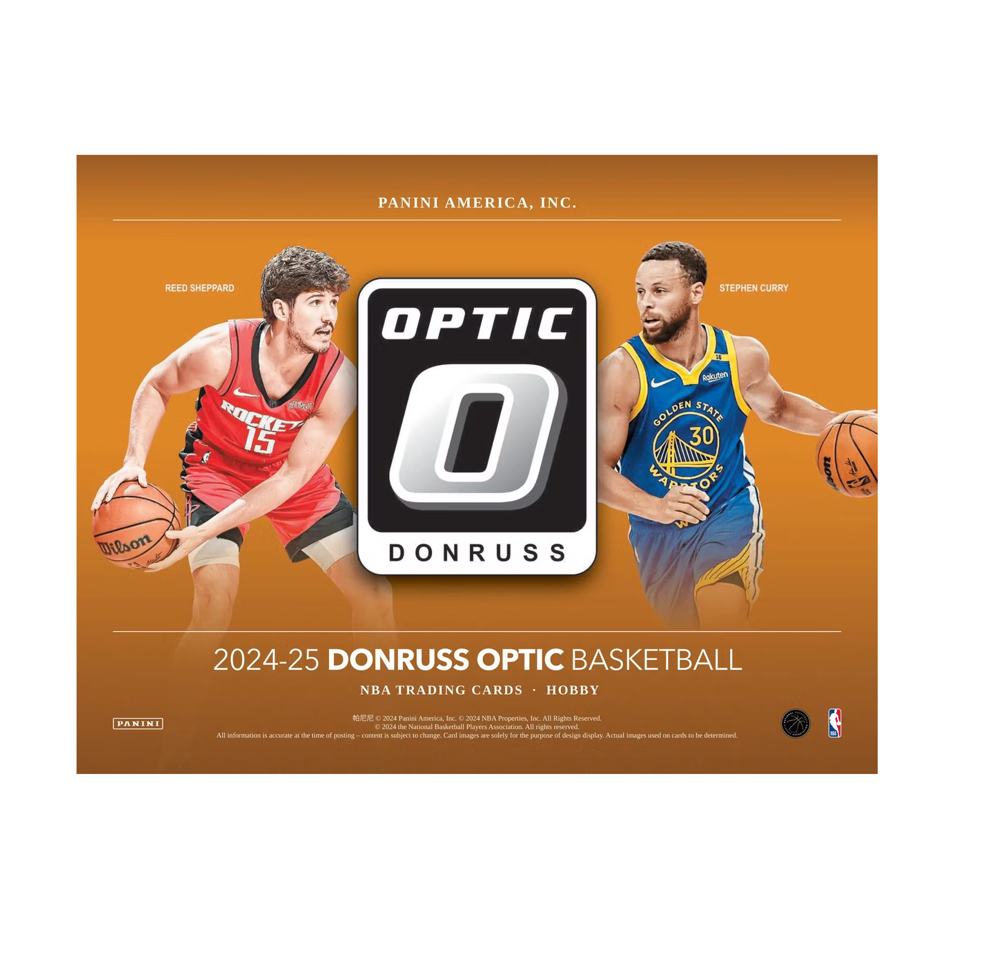 2024-25 Panini Donruss Optic Basketball Hobby 12-Box Case