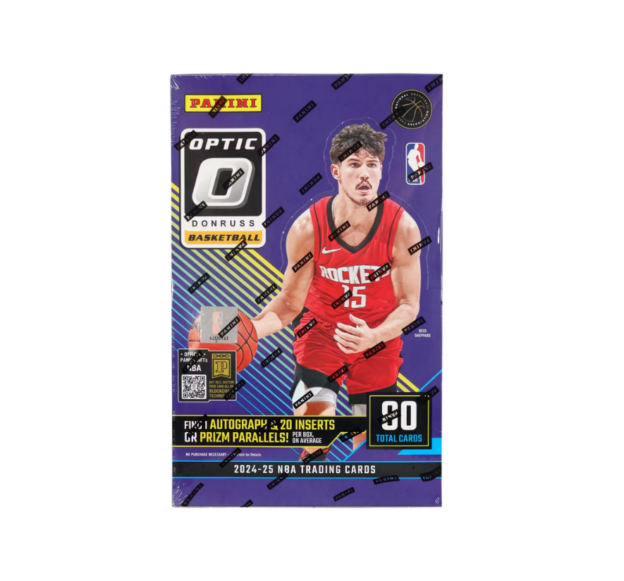 2024-25 Panini Donruss Optic Basketball Hobby 12-Box Case