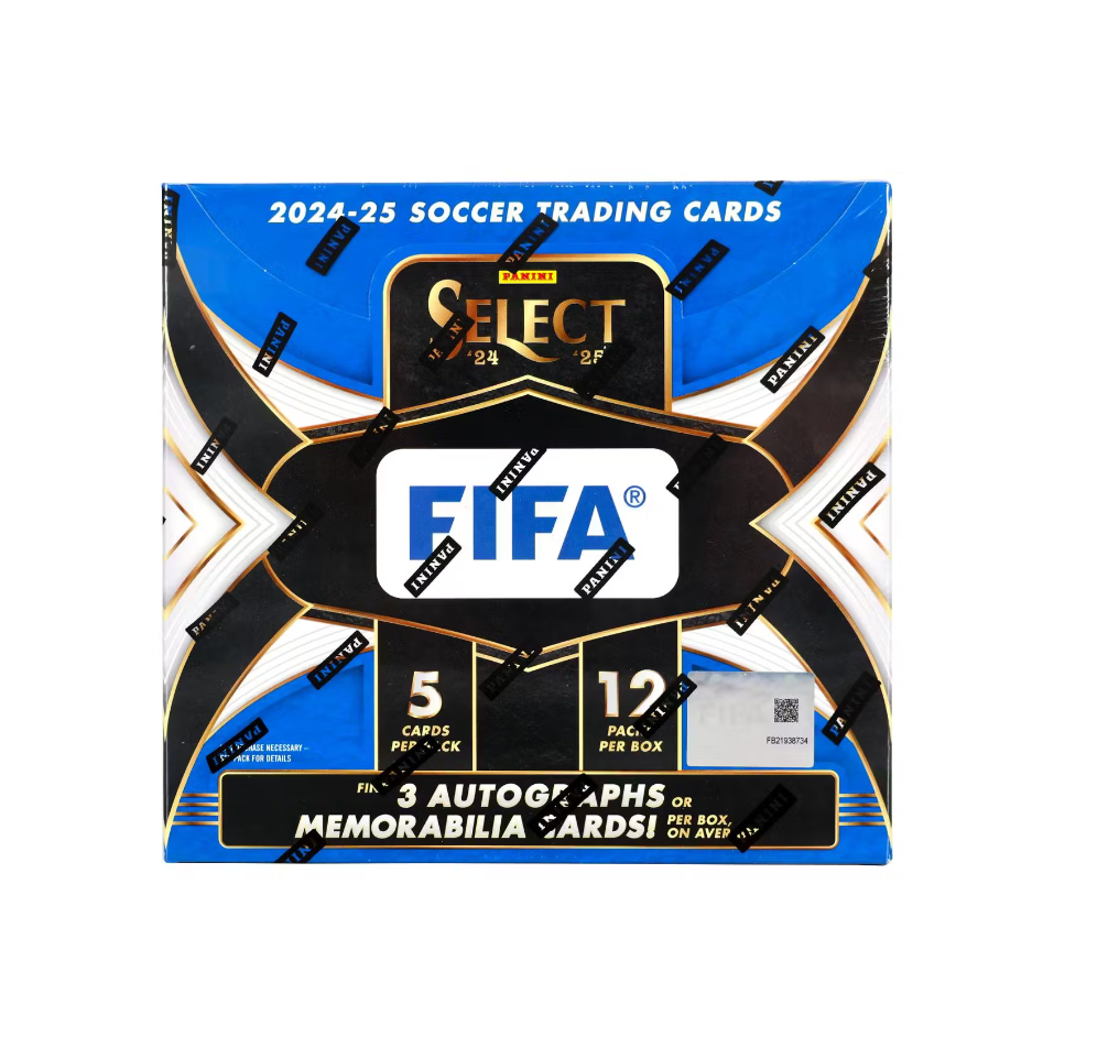 2024-25 Panini Select FIFA Soccer Hobby 12-Box Case