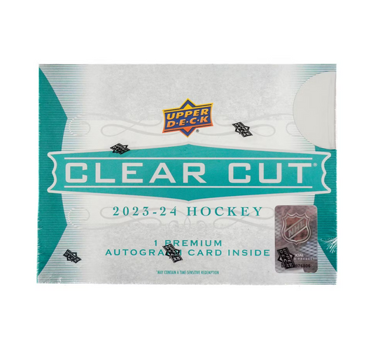 2023-24 Upper Deck Clear Cut Hockey Hobby 30-Box Case