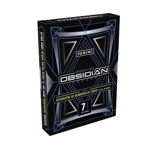 2024-25 Panini Obsidian Soccer Hobby 12-Box Case