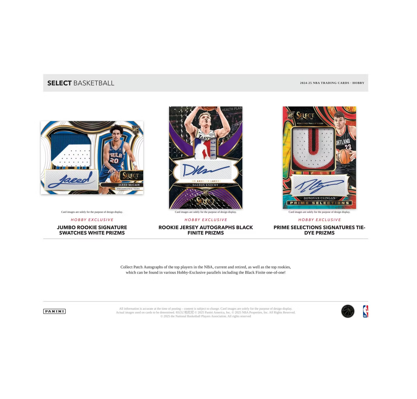 2024-25 Panini Select Basketball Hobby 12-Box Case