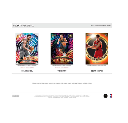 2024-25 Panini Select Basketball Hobby 12-Box Case
