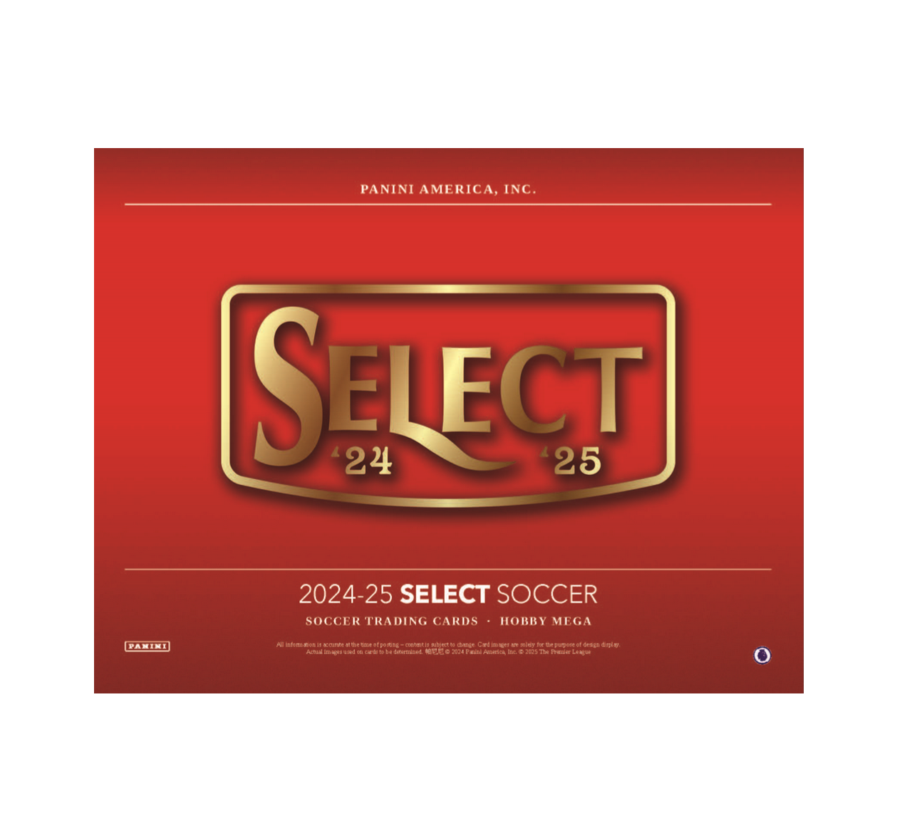 2024-25 Panini Select Premier League Soccer Hobby Mega 20-Box Case