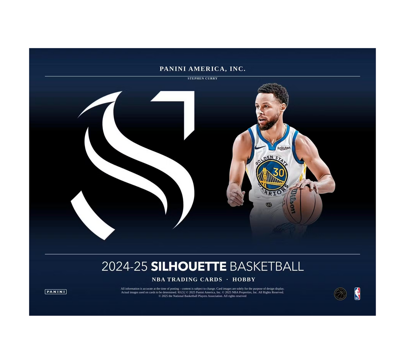 2024-25 Panini Silhouette Basketball Hobby 10-Box Case