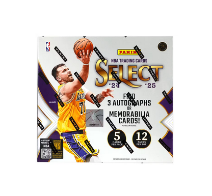 2024-25 Panini Select Basketball Hobby 12-Box Case