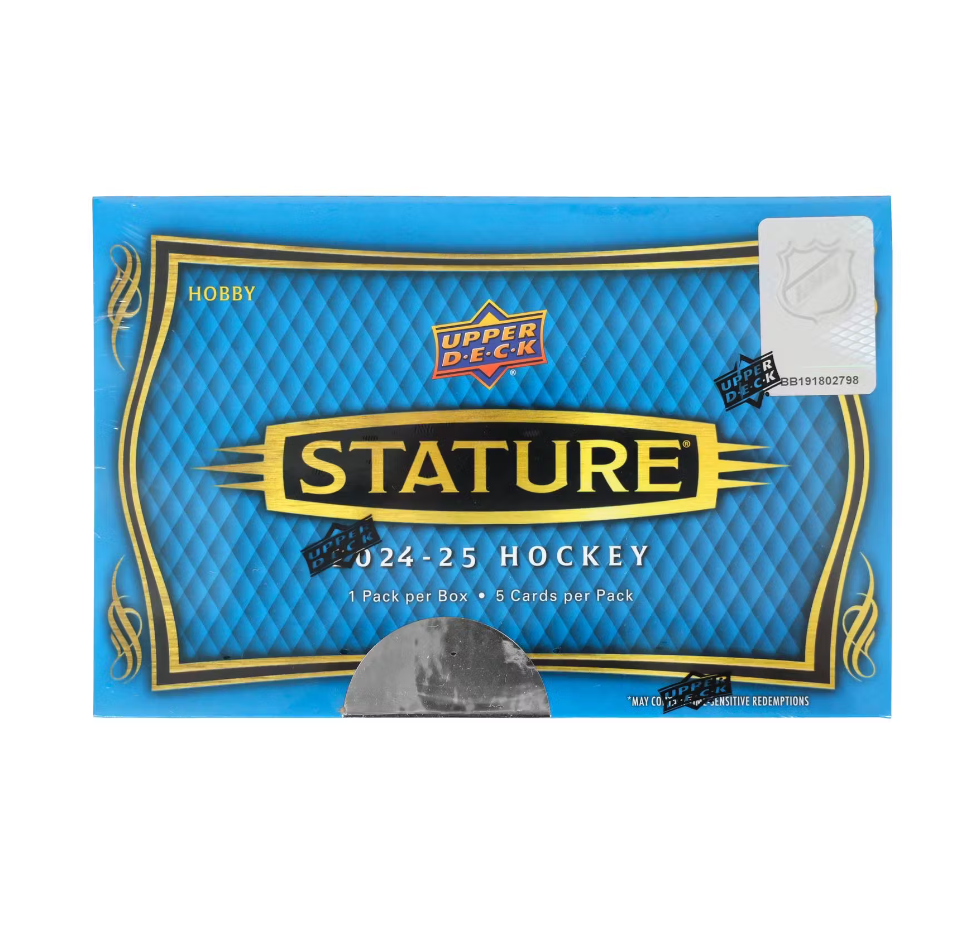 2024-25 Upper Deck Stature Hockey Hobby 16-Box Case