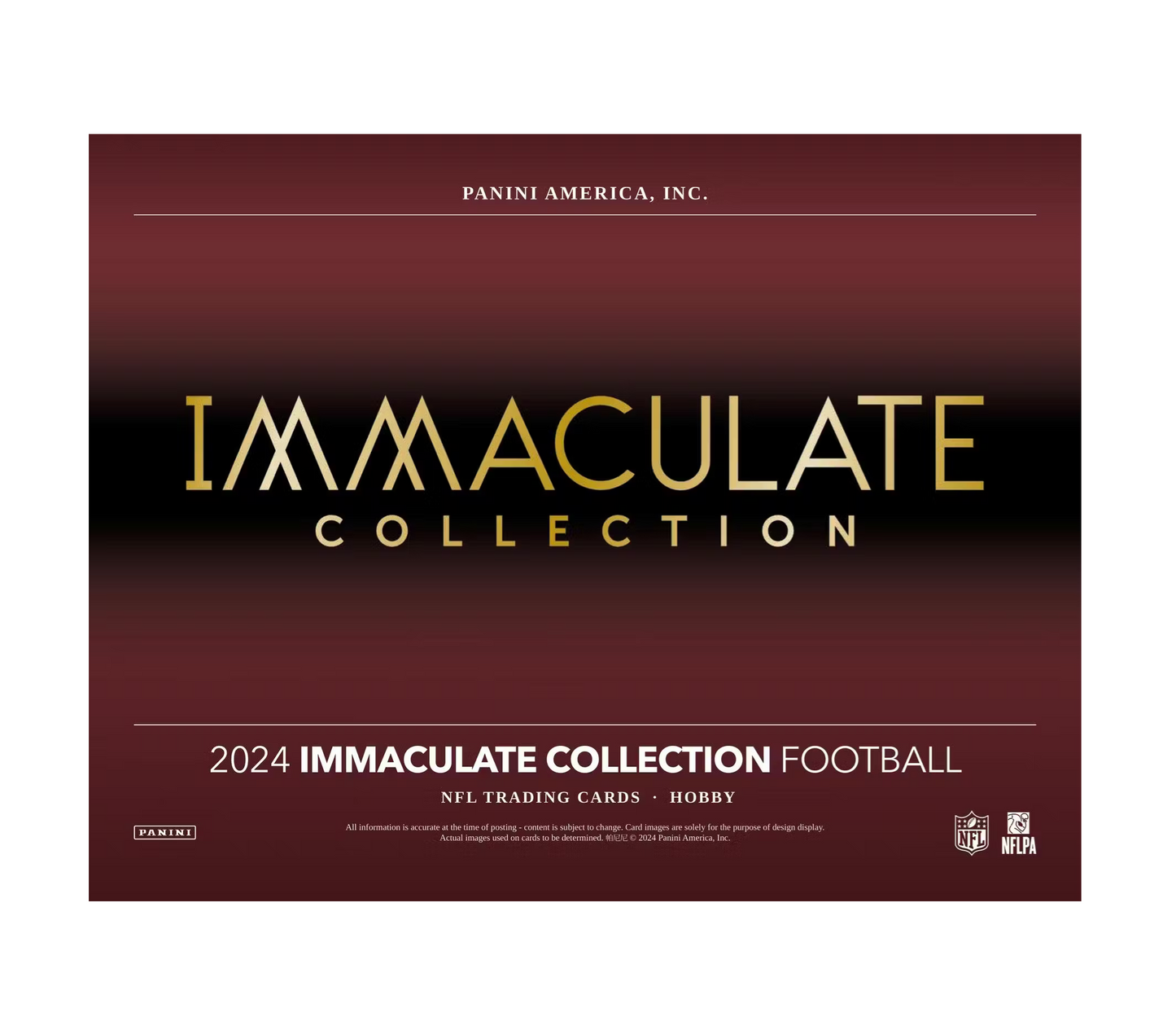 2024 Panini Immaculate Football Hobby 6-Box Case