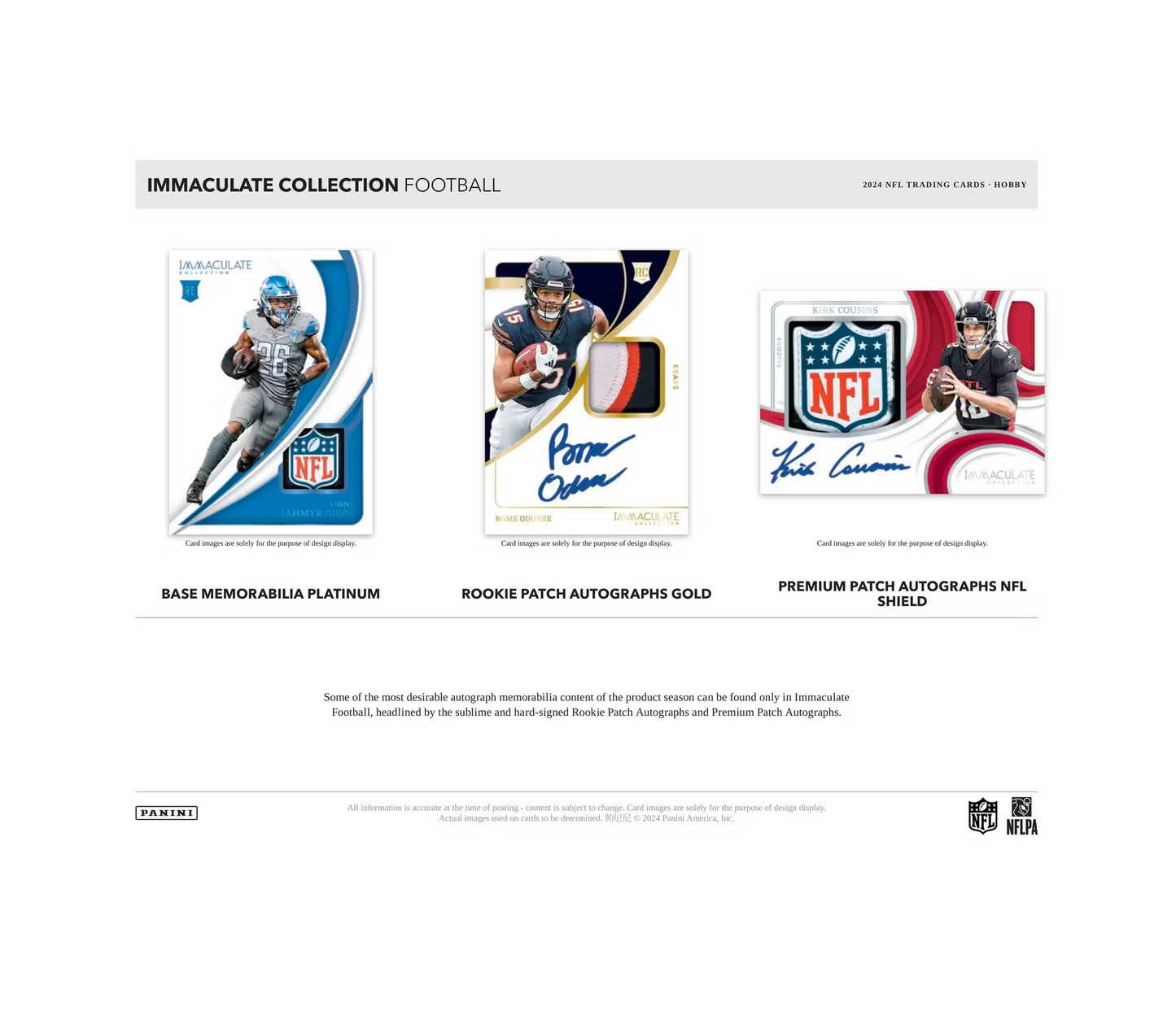 2024 Panini Immaculate Football Hobby 6-Box Case