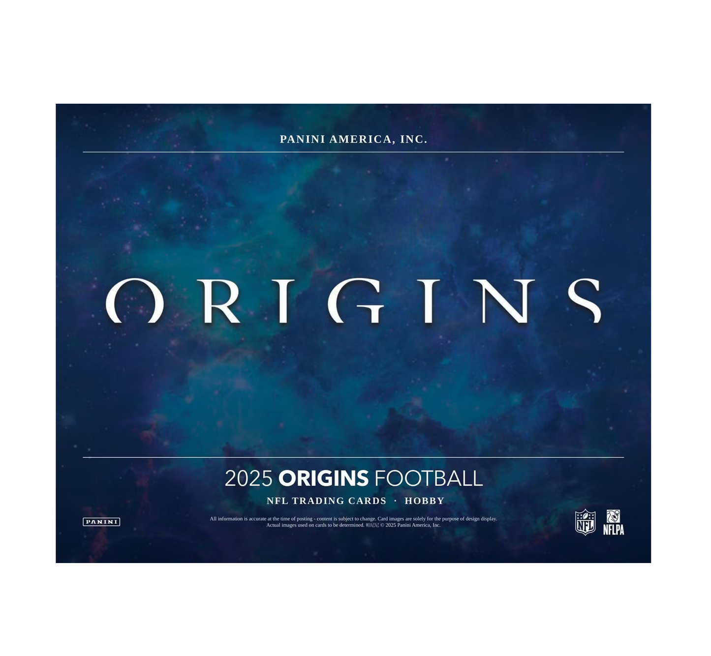 2025 Panini Origins Football Hobby 16-Box Case
