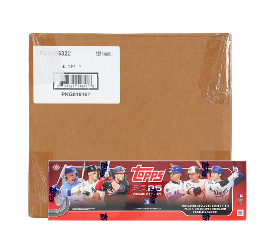 2025 Topps Complete Baseball Hobby Factory 12-Set Case