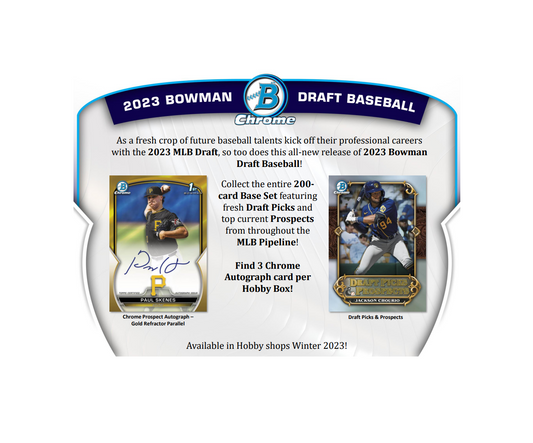 2023 Bowman Draft Baseball HTA Choice Box