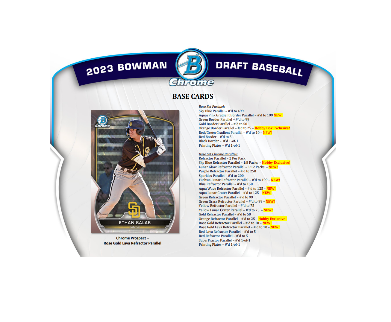 2023 Bowman Draft Baseball HTA Choice Box